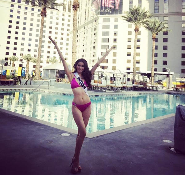 Hoa hậu hoàn vũ Việt Nam là ứng cử viên số một cho ngôi vị cao nhất theo trang bình chọn Missosology. Ảnh: Internet