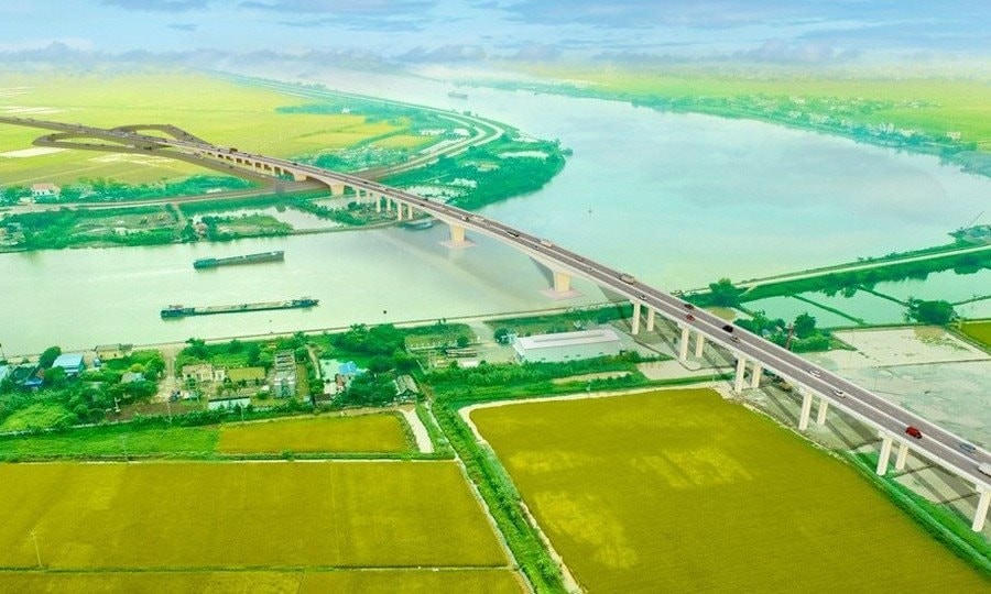 TP Hà Nội phê duyệt phương án tuyến cầu Lê Thanh vượt sông Đáy (Ảnh minh hoạ)