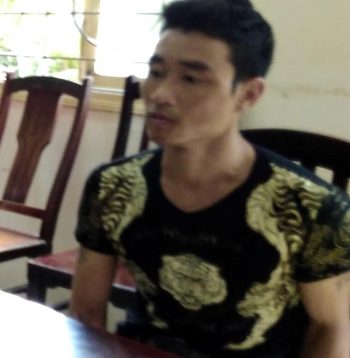 Đối tượng Trần Văn Dũng tại cơ quan điều tra