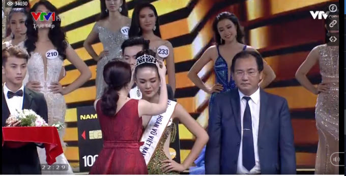 Mâu Thị Thanh Thuỷ nhận danh hiệu Á hậu 2.