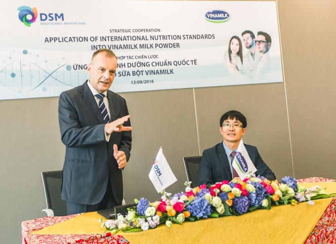 Ông Pieter Nouber, Phó Chủ Tịch tập đoàn DSM Thụy Sĩ, phụ trách khu vực Châu Á – Thái Bình Dương