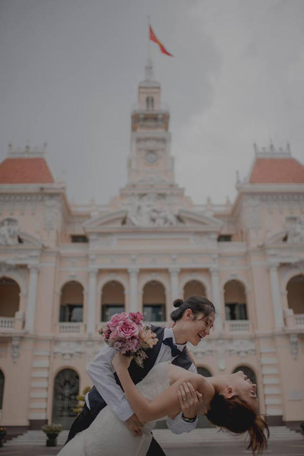 Cư dân mạng 'điên đảo' với bộ ảnh cưới chụp tại Việt Nam của cặp đôi Đài Loan
