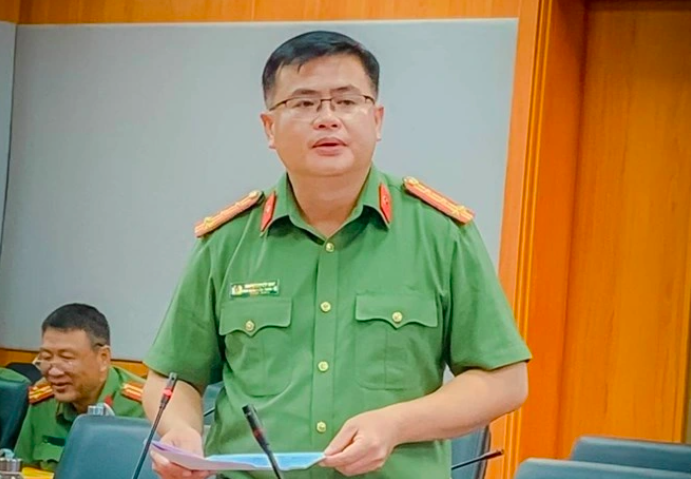 Đại tá Nguyễn Đức Huy (Ảnh: dhkthc.bocongan.gov.vn).