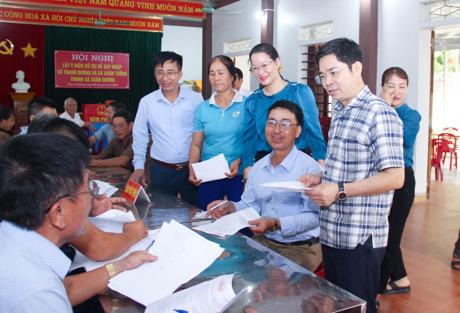 Tỉnh Nghệ An nghiêm túc thực hiện Nghị quyết số 18-NQ/TW - Ảnh MH.