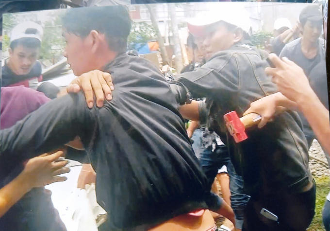 Hình ảnh xô xát xảy ra ngày 12/7 vừa qua.