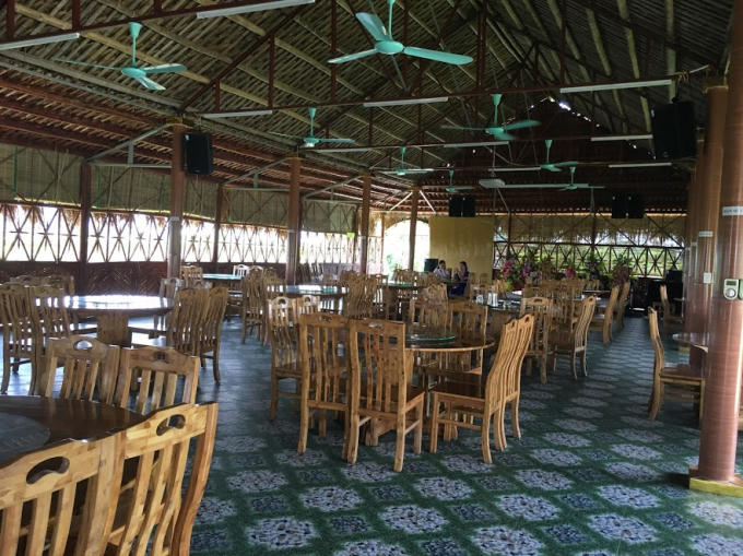 Một trong số các hạng mục trái phép của ông Quyền được xây dựng với quy mô lớn.