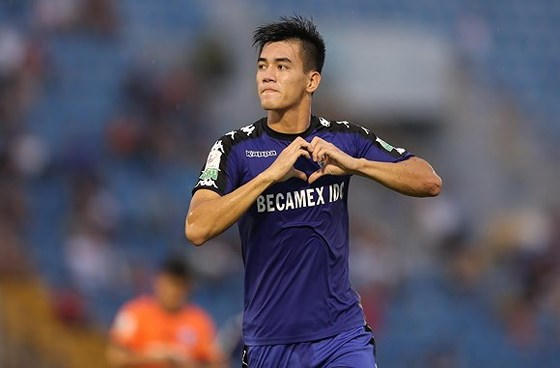 Tiền đạo Nguyễn Tiến Linh.