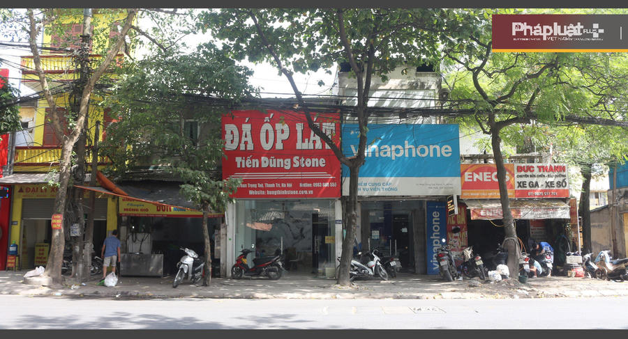 Hiện trạng một số căn nhà tại Dự án Khu nhà ở Mạ Kim theo ghi nhận của phóng viên