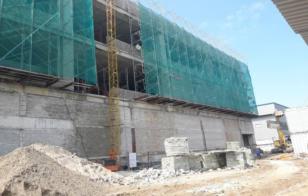 Cơ sở chế biến suất ăn Hàng không của Cty CP suất ăn Hàng không Nội Bài.