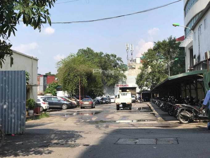 Bãi xe tại Khu B dự án xây dựng Văn phòng và dịch vụ thương mại số 434 đường Trần Khát Chân được UBND Thành phố Hà Nội là sử dụng không đúng mục đích sử dụng.