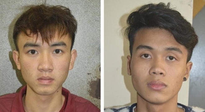 Hai đối tượng trong đường dây trộm cắp.