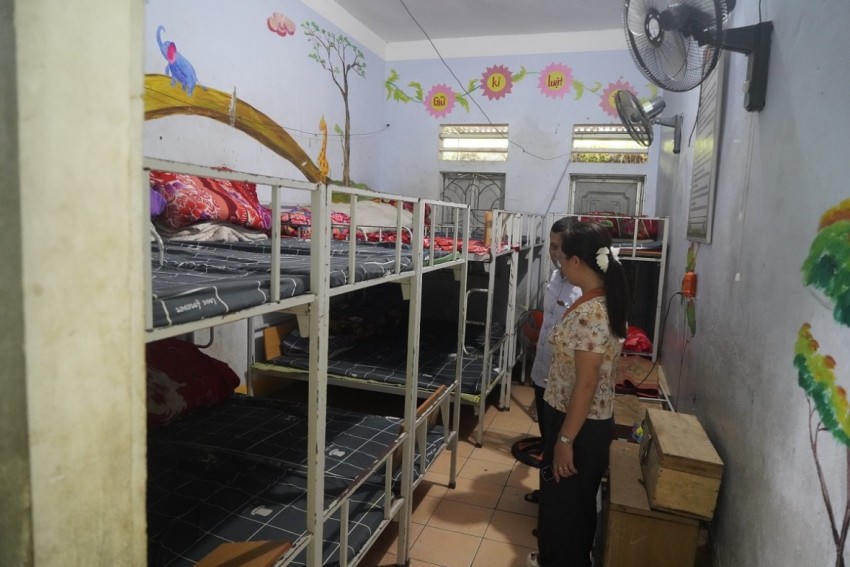 Các thầy cô đã sẵn sàng chuẩn bị đón học sinh.