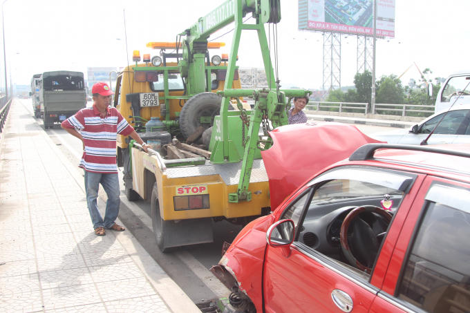 Tới 9h sáng cùng ngày, hiện trường được giải quyết xong.