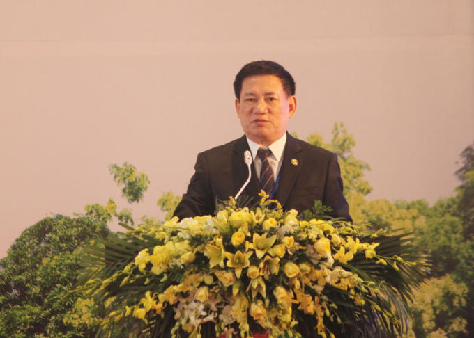 TS.Hồ Đức Phớc - UVTƯ Đảng, Tổng Kiểm toán nhà nước Khai mạc Họp báo.