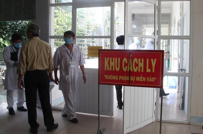 Bệnh viện đa khoa tỉnh Ninh Thuận thành lập khu cách ly sẵn sàng ứng phó với dịch bệnh. Ảnh: Tuấn Kiệt.