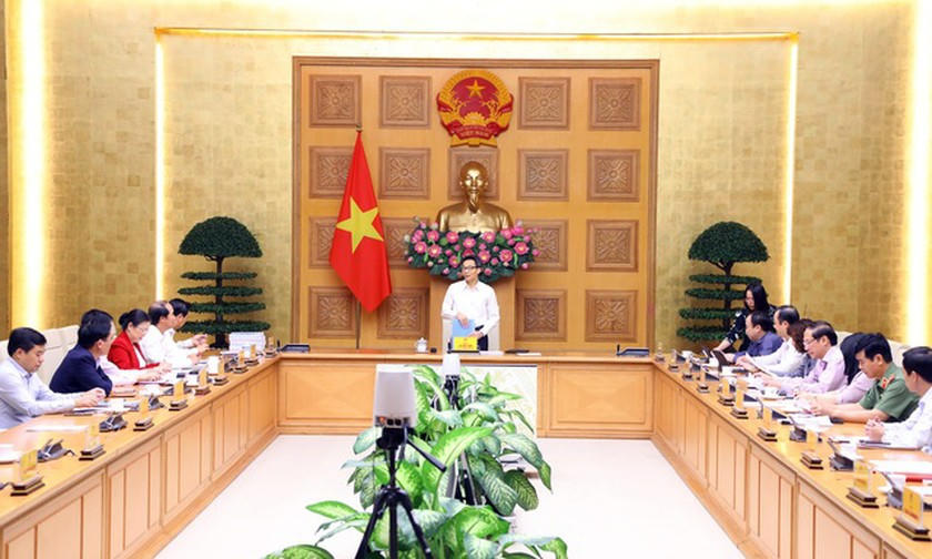 Quang cảnh cuộc họp.