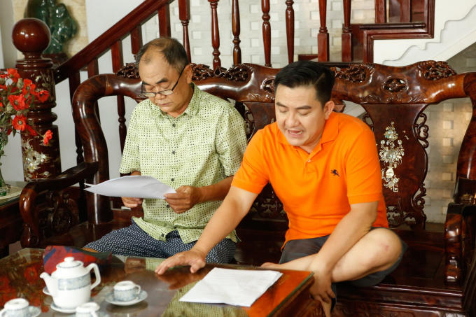 Nghệ sĩ Việt Anh và Anh Vũ.