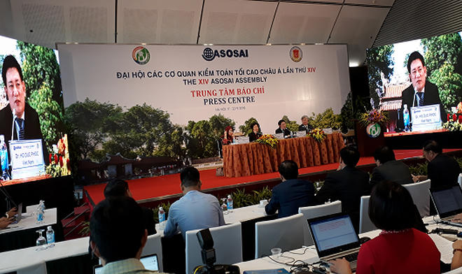 Họp báo kết thúc ASOSAI 14