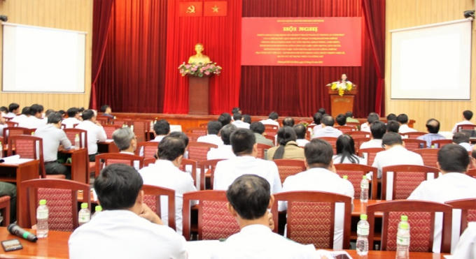 Toàn cảnh Hội nghị triển khai Nghị định 139/2017 của Chính phủ của ngành Xây dựng TP Hồ Chí Minh.