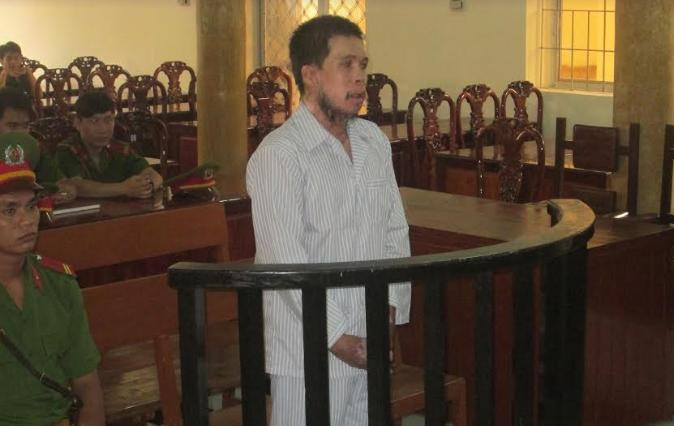 Bị cáo Nguyễn Phú Cường. (Ảnh: báo Công lý)