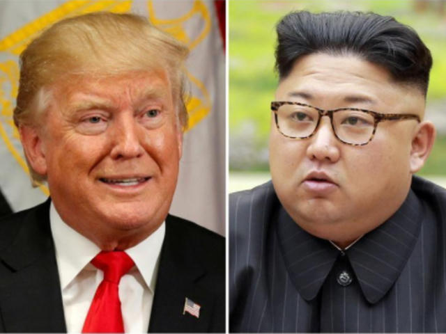 Tổng thống Mỹ Donald Trump (trái) và nhà lãnh đạo Triều Tiên Kim Jong-un (Ảnh: Getty)