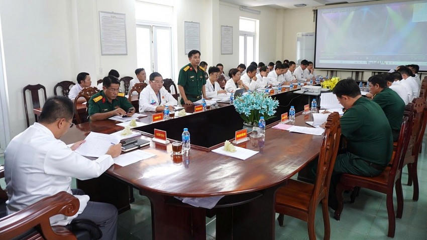 Mạng quân sự đã kết nối vào các máy tính mạng nội bộ Bệnh viện. Ảnh: Trần Ngọc Cường