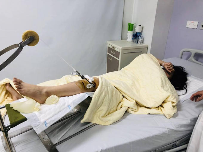 Nữ sinh đang được điều trị tích cực.