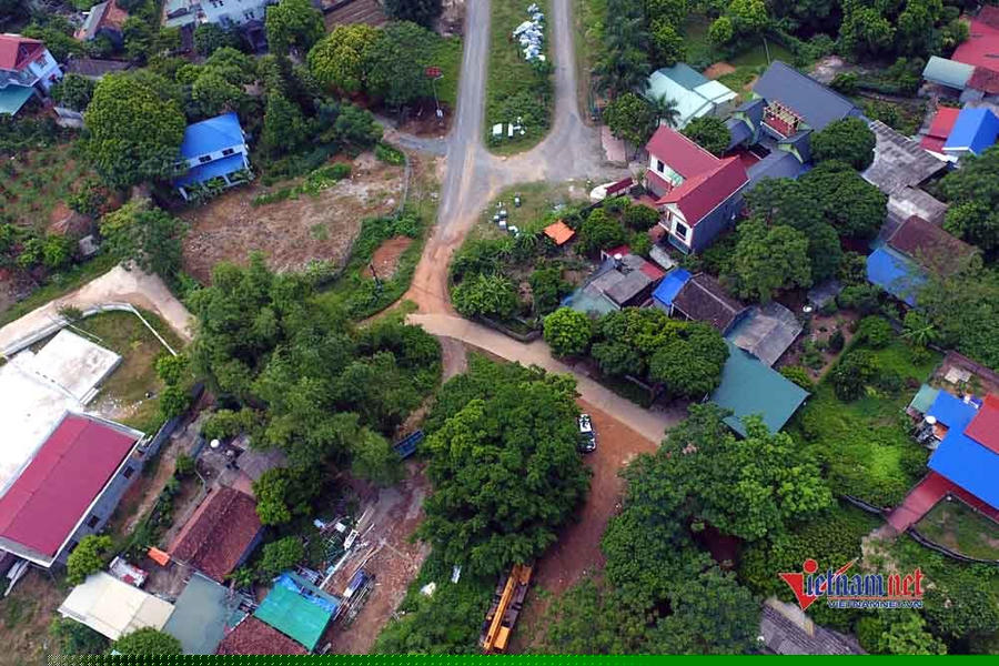 Tuyến đường gần 2km chậm tiến độ.