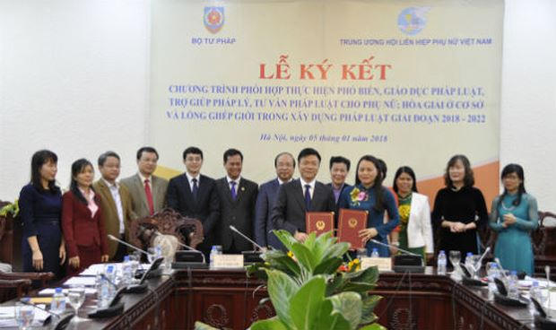 Quang cảnh Lễ ký kết.