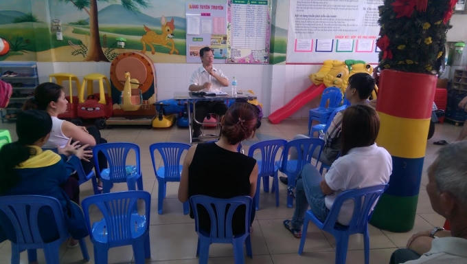 Buổi họp của Nhà trường và các phụ huynh