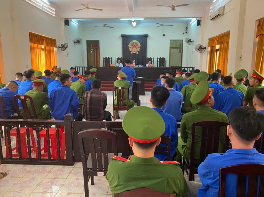 Một phiên toà sơ thẩm hình sự  do TAND tỉnh Kiên Giang (cũ) xét xử - (Ảnh minh họa).