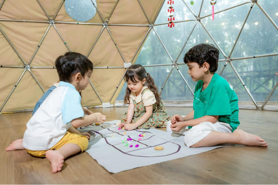 Thế giới tuổi thơ của trẻ em trong KĐT Ecopark