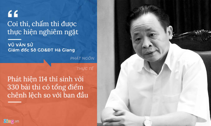 Những ph&aacute;t ng&ocirc;n ngược thực tế sau loạt gian lận điểm thi ở 3 tỉnh