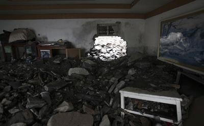 Hiện trường xảy ra vụ lở núi kinh hoàng tại Trung Quốc. (Ảnh: Reuters)