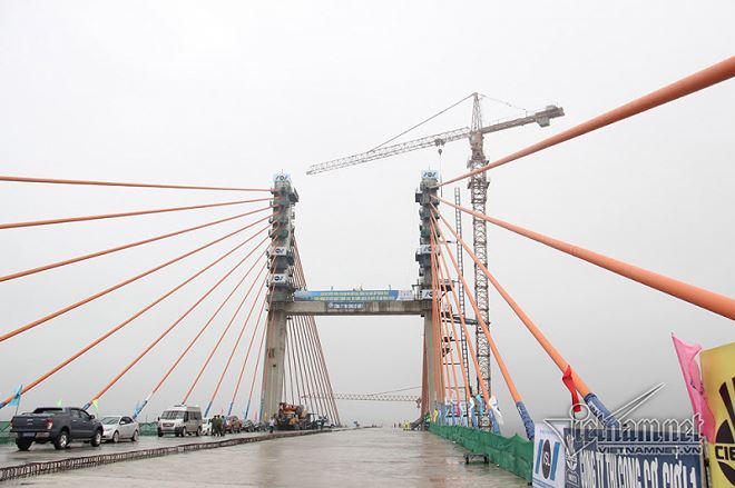 Dự án Cầu Bạch Đằng, nơi Cường Thịnh Thi bị "trảm" . Ảnh: baogiaothong.vn