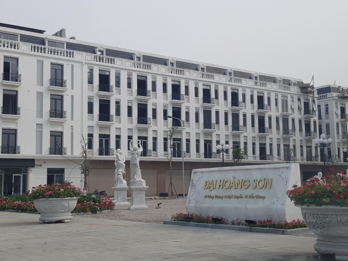 Dự án Shophouse được tỉnh Bắc Giang giao cho Nhà đầu tư xây dựng triển khai đối ứng với dự án Nhà khách tỉnh.