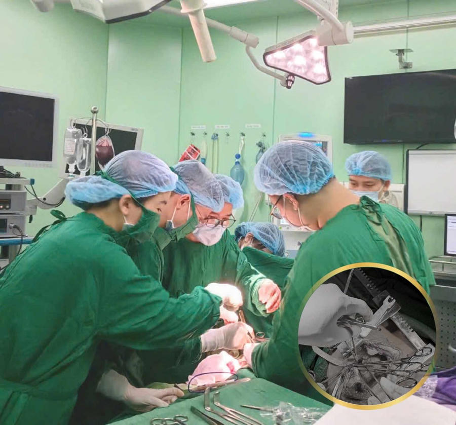 Bệnh viện Đa khoa TP Vinh chạy đua với "tử thần" cứu sống bệnh nhân L.