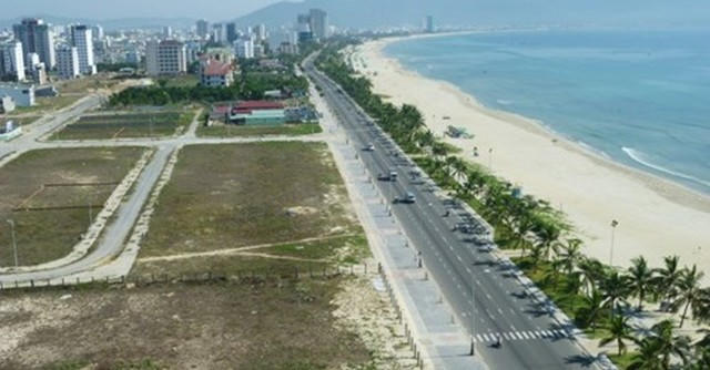 Đà Nẵng quy hoạch lối xuống biển công cộng tại các dự án nghỉ dưỡng dọc biển. Ảnh: Vnreal.