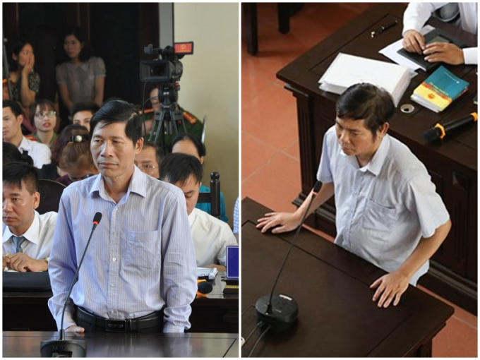 Ông Khiếu và ông Thắng đã bị khởi tố điều tra về tội thiếu trách nhiệm gây hậu quả nghiêm trọng.