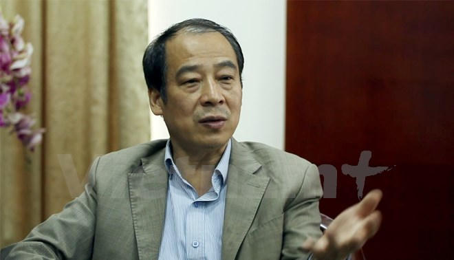 Phó giáo sư Trần Đắc Phu - Cục trưởng Cục Y tế Dự phòng. Ảnh: Doãn Đức/Vietnam+.