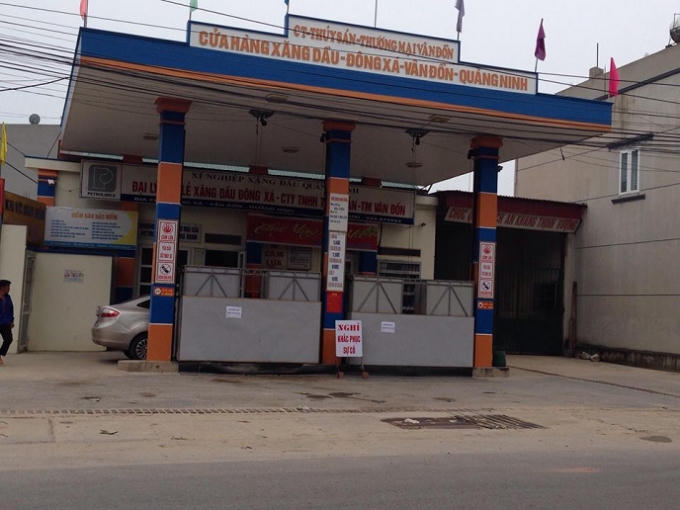Cây xăng ngay đầu thôn Đông Thịnh được xác định là nguyên nhân dẫn đến sự việc.