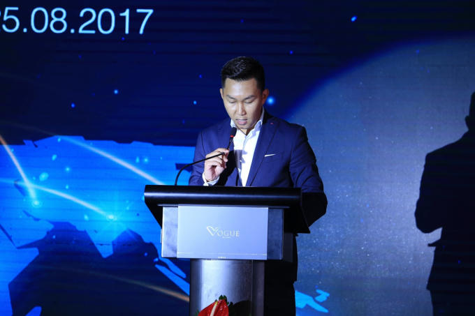 Ông Nguyễn Quý Tuấn - Giám đốc phát triển Việt Nam của tập đoàn Accor phát biểu tại chương trình.