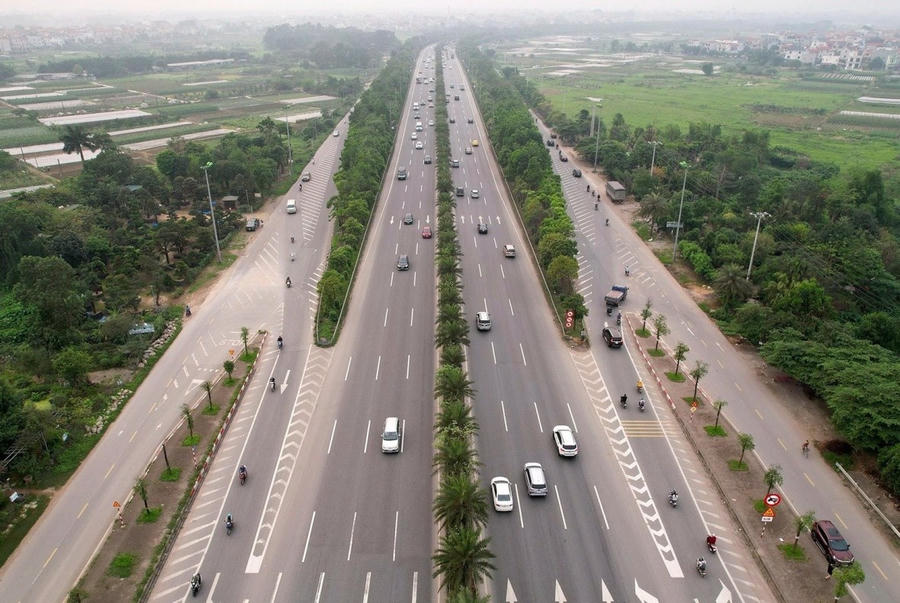 Hà Nội phê duyệt đoạn 2 đường nối từ Võ Nguyên Giáp đến Khu đô thị vệ tinh Sóc Sơn. (Ảnh minh hoạ)