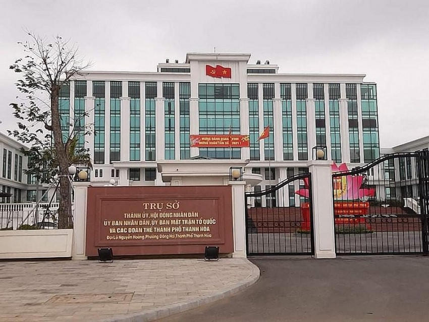 Trụ sở một số cơ quan, đơn vị tại TP Thanh Hoá.