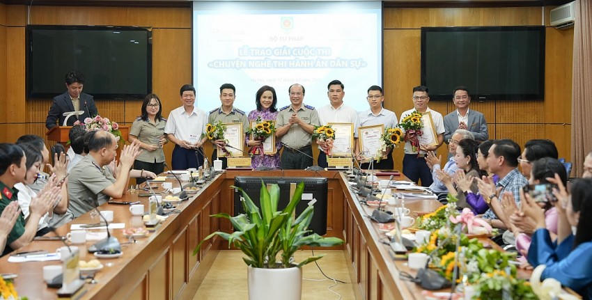 Cuộc thi là hoạt động thiết thực hướng tới 80 năm ngày truyền thống ngành Tư pháp Việt Nam.