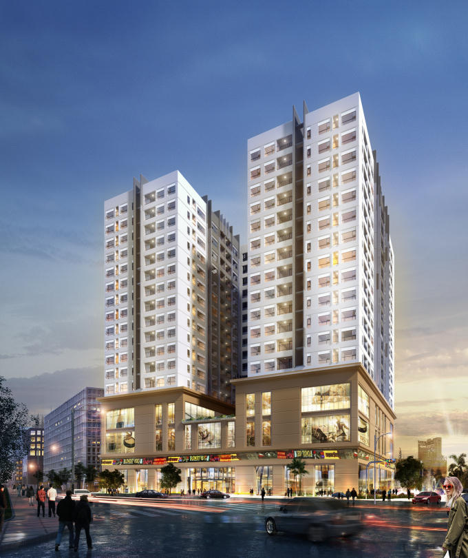 Thiết kế tổng quan  dự án STown Thủ Đức.