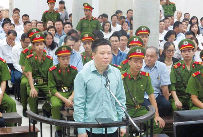 Bị cáo Hà Văn Thắm.