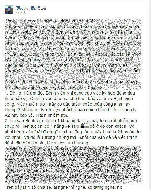Chia sẻ của độc giả Pháp luật Plus về vụ việc này.