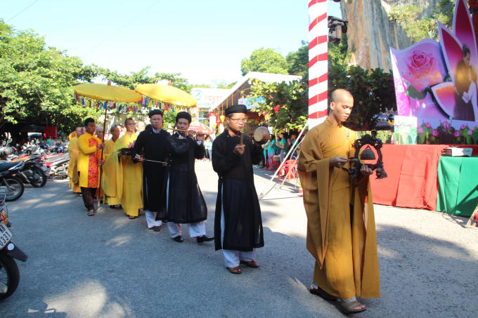 Lễ hội Vu Lan báo hiếu - Ngũ Hành Sơn 2017 diễn ra các sự kiện chính tại Động Âm Phủ thuộc Khu Danh thắng Ngũ Hành Sơn.