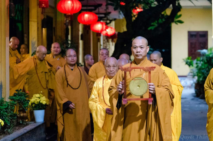 Gi&aacute;o hội Phật gi&aacute;o Việt Nam tưởng niệm cố Chủ tịch nước Trần Đại Quang tại ch&ugrave;a Qu&aacute;n Sứ